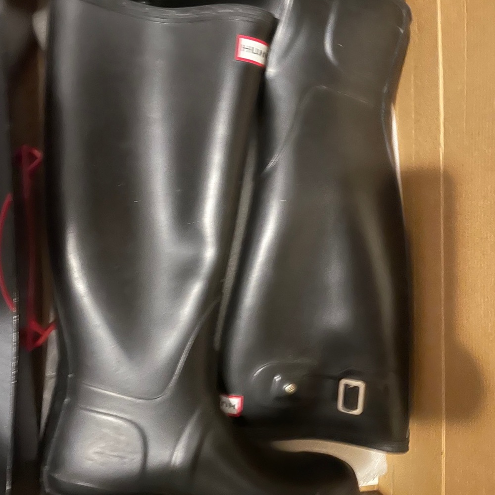 Hunter Rain Boot Black